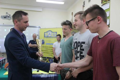 foto -Finał Powiatowego Młodzieżowego Turnieju Motoryzacyjnego został rozstrzygnięty.